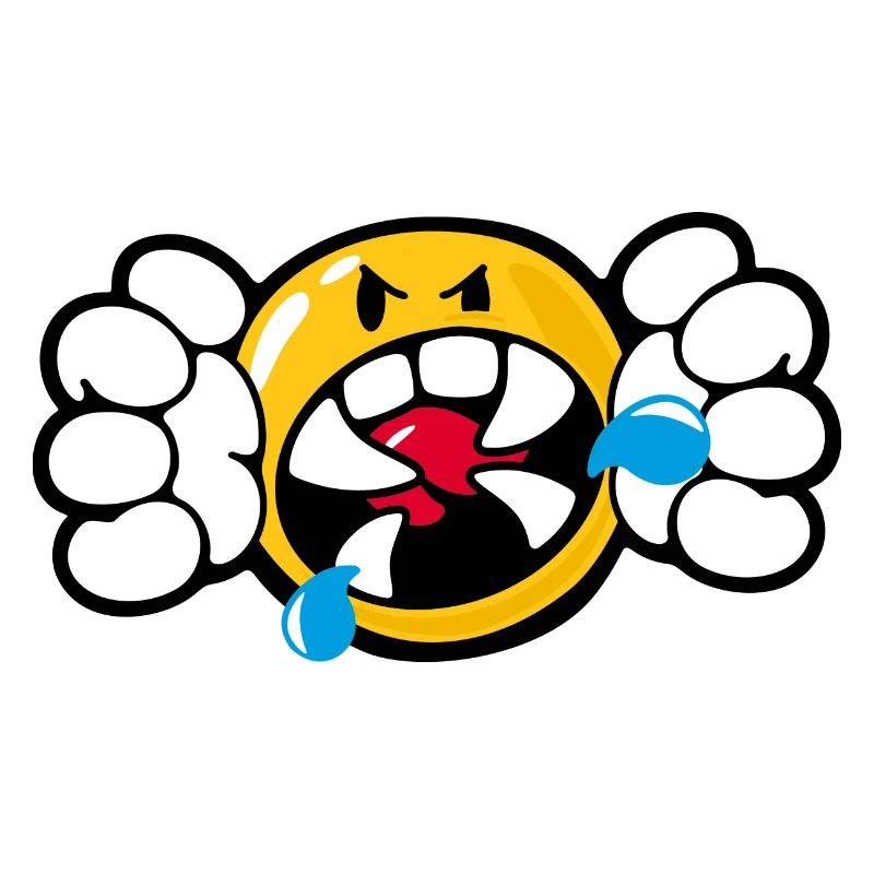 Smiley Anger Vicious