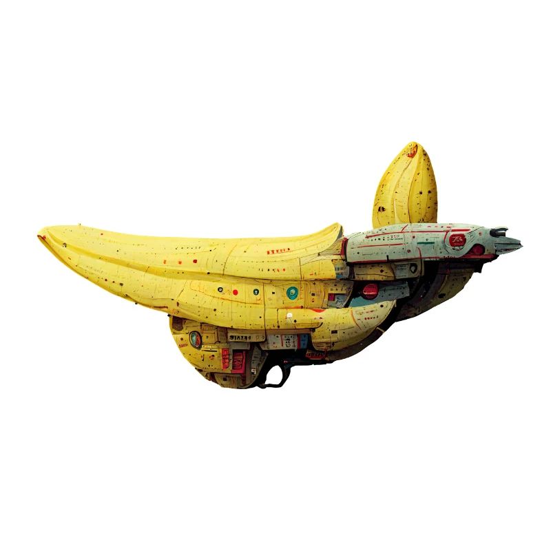 Bananen Raumschiff