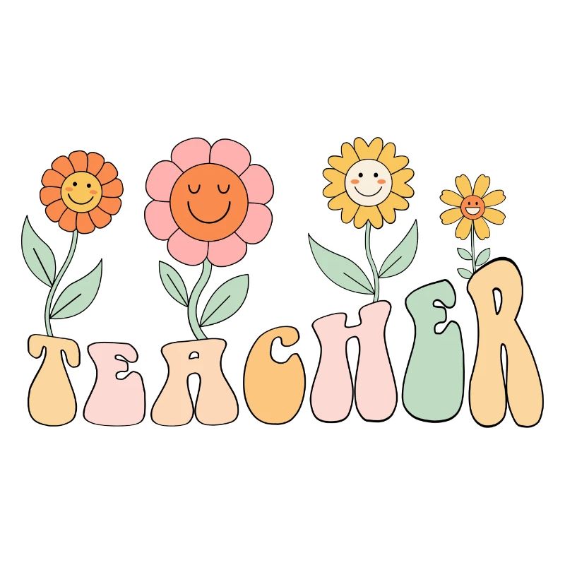 Groovy Blumenlehrerin