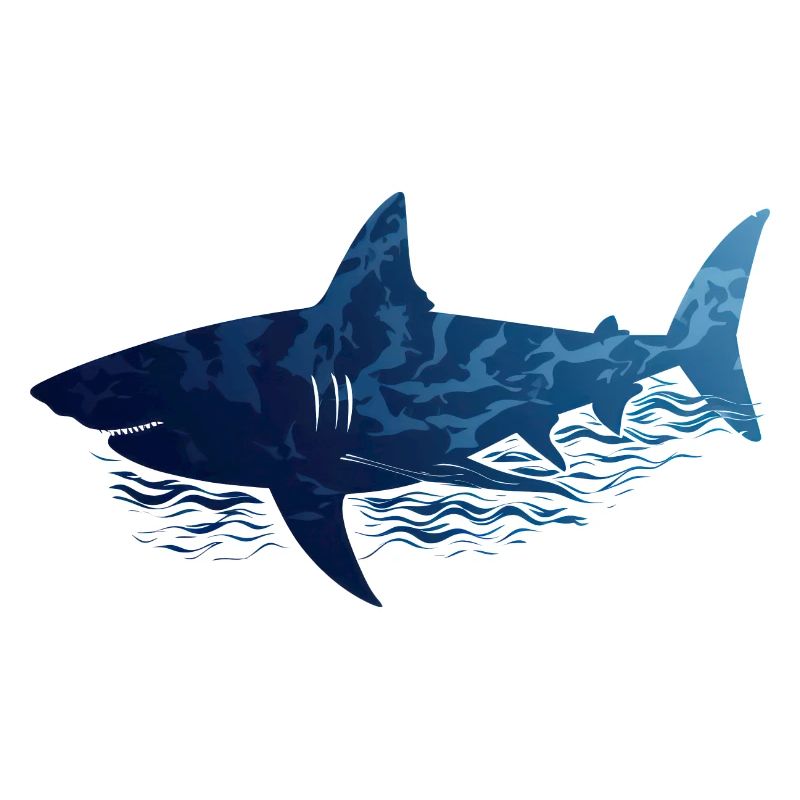 hai shark silhouette
