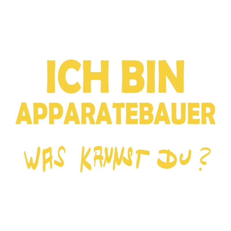 Apparatebauer als Beruf