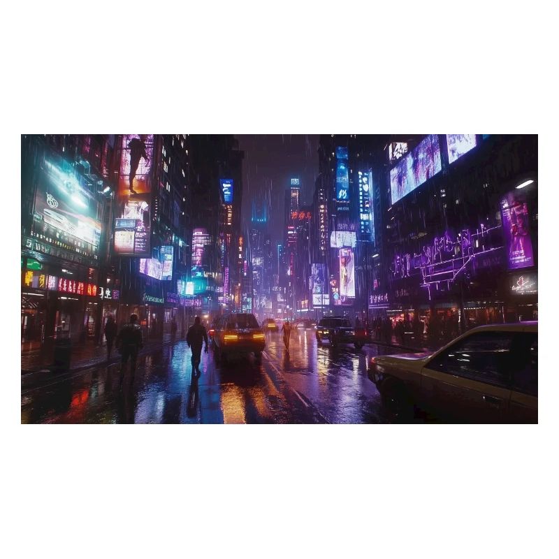 Cyberpunk Stadt2