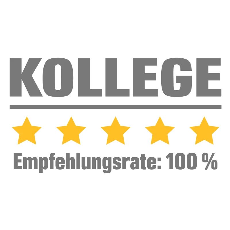 Recommandé à 100 pour cent - collègue