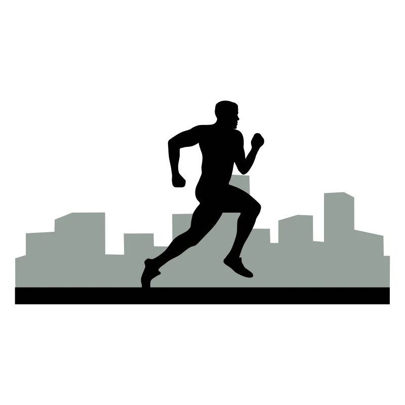 Läufer, laufen, Stadtlauf