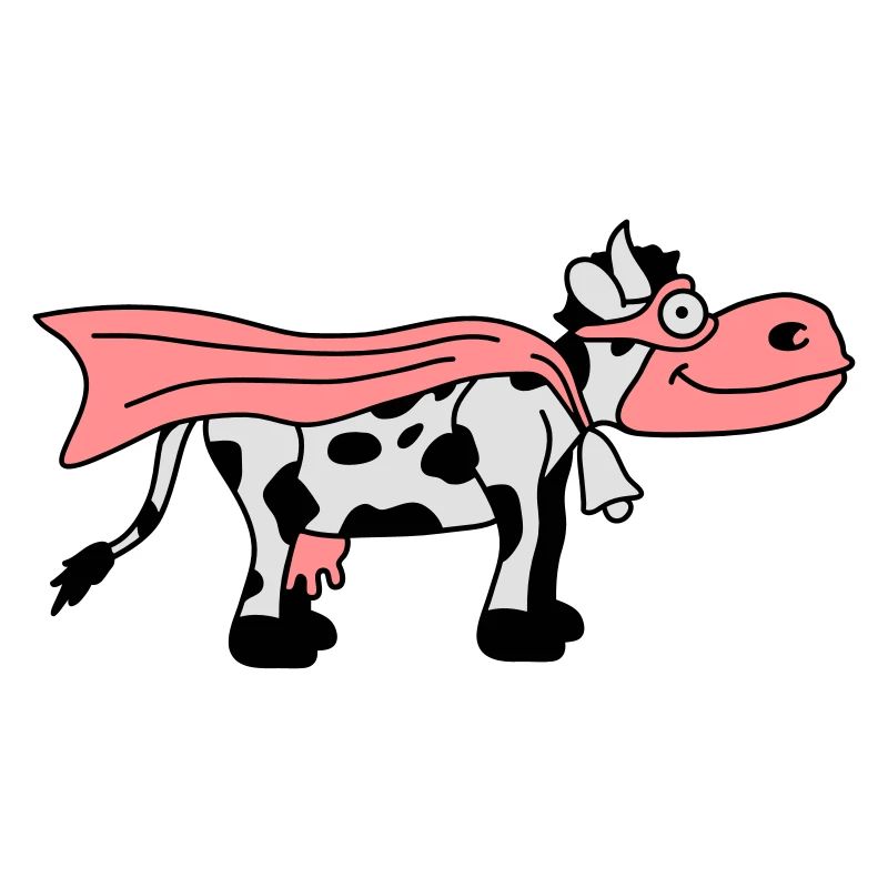 Super Cow Cartoon