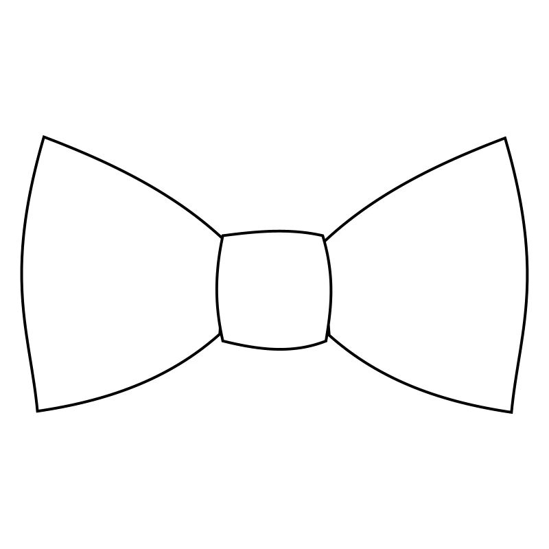 Fly Bow Tie Loop Cross Binder Suit