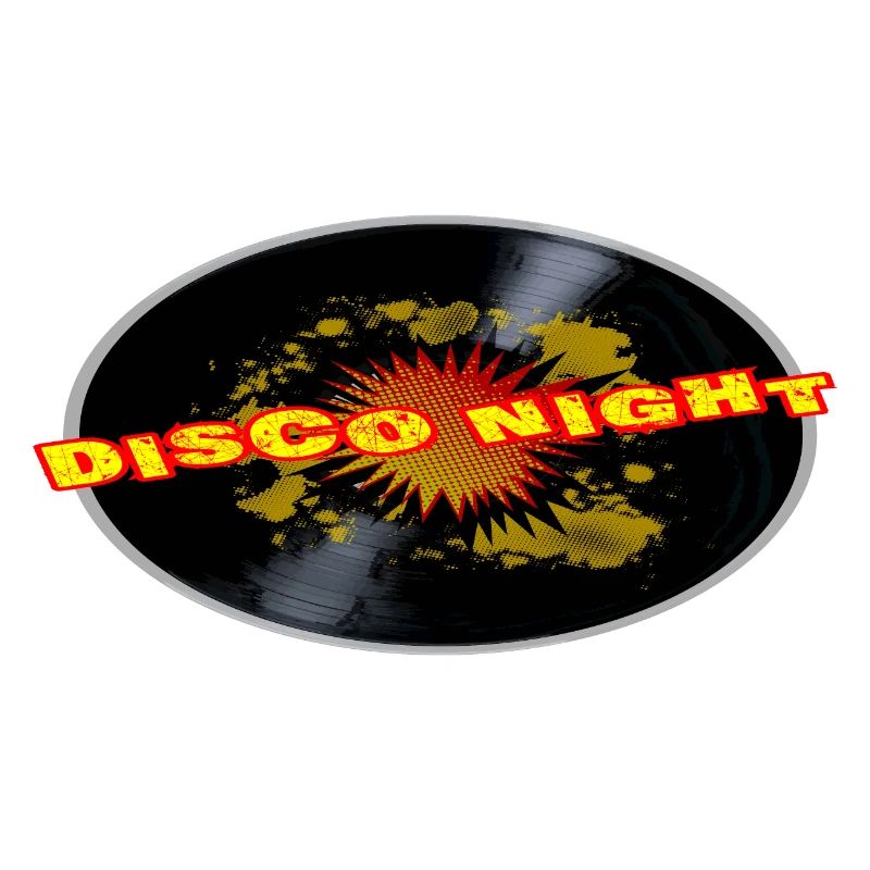 Disco Night Exploderende langspeelplaat