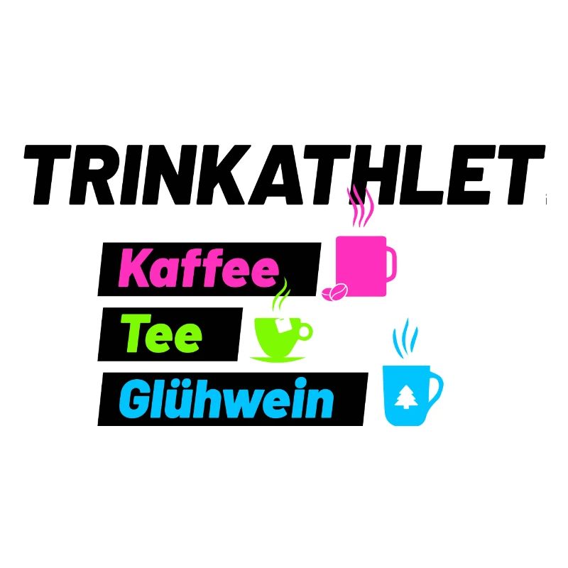 Trinkathlet schwarz