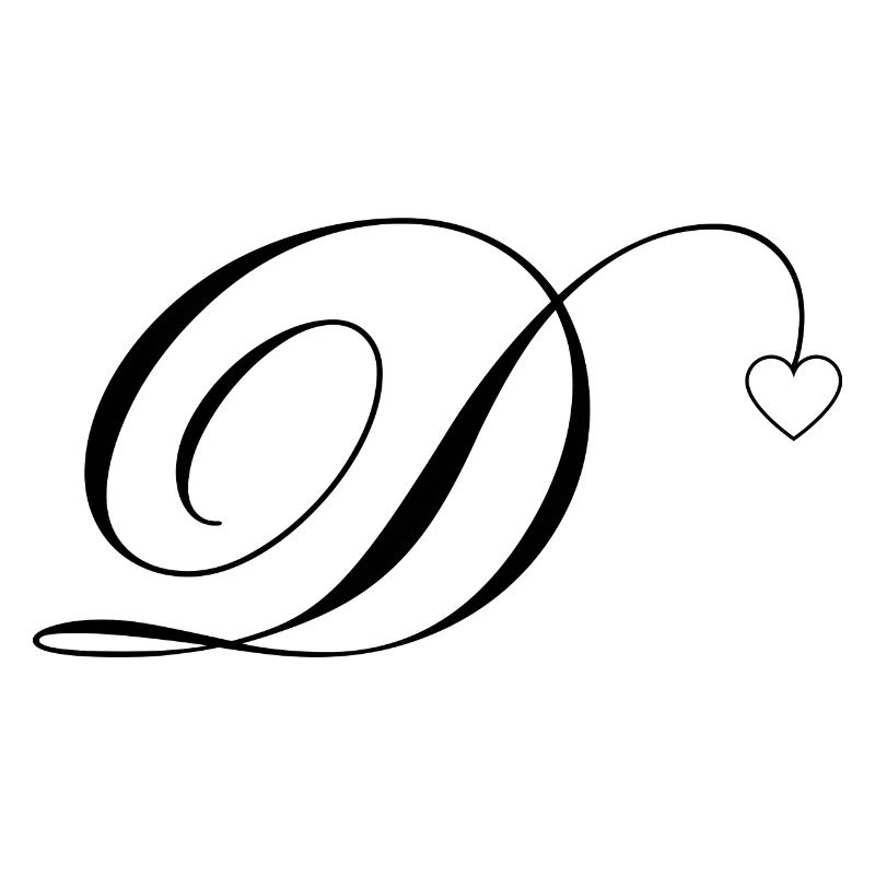 Brief des Kalligraphie-Herzens