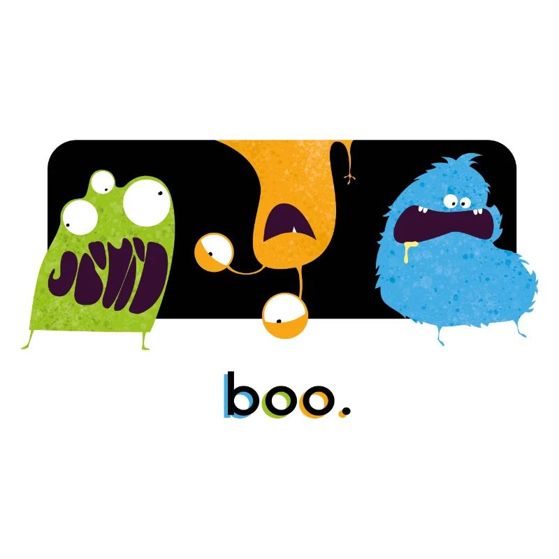 Lustige Halloween Monster