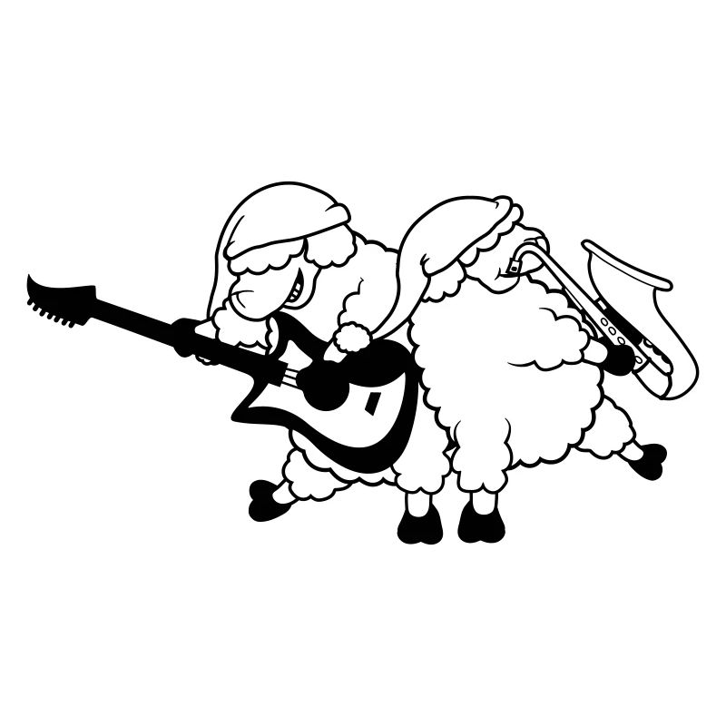 Fête de la bande de moutons