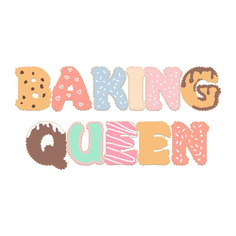 Baking Queen personalisierbar