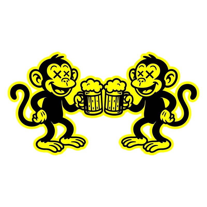 Beer Monkey Funny