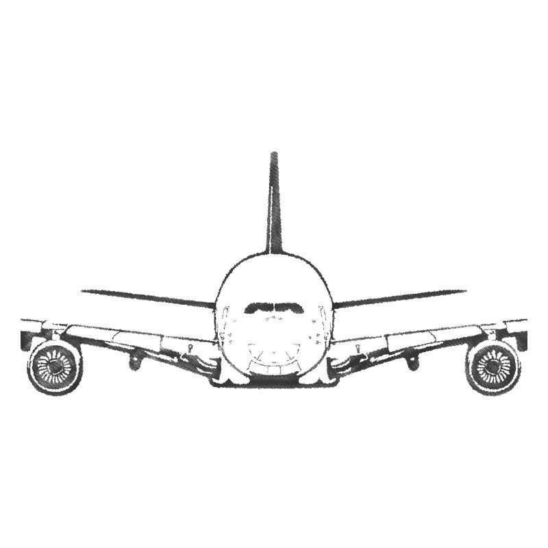 Flugzeug Airbus A380