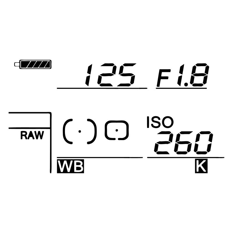 Kamera - Display