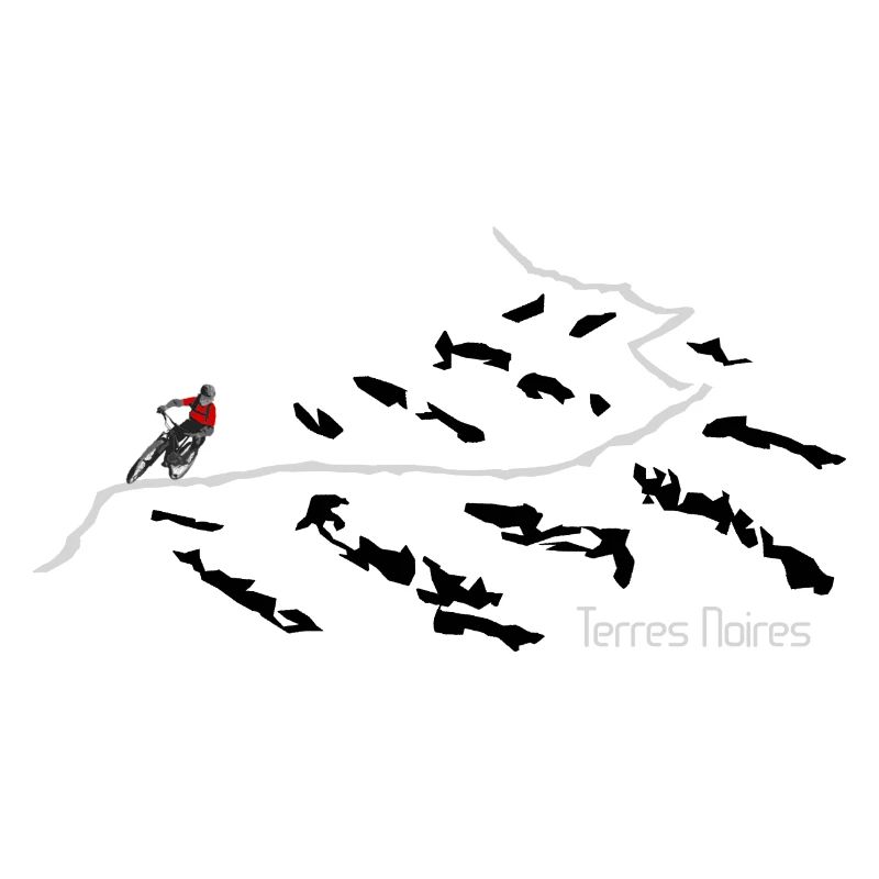 Mountainbiker - Terres Noires