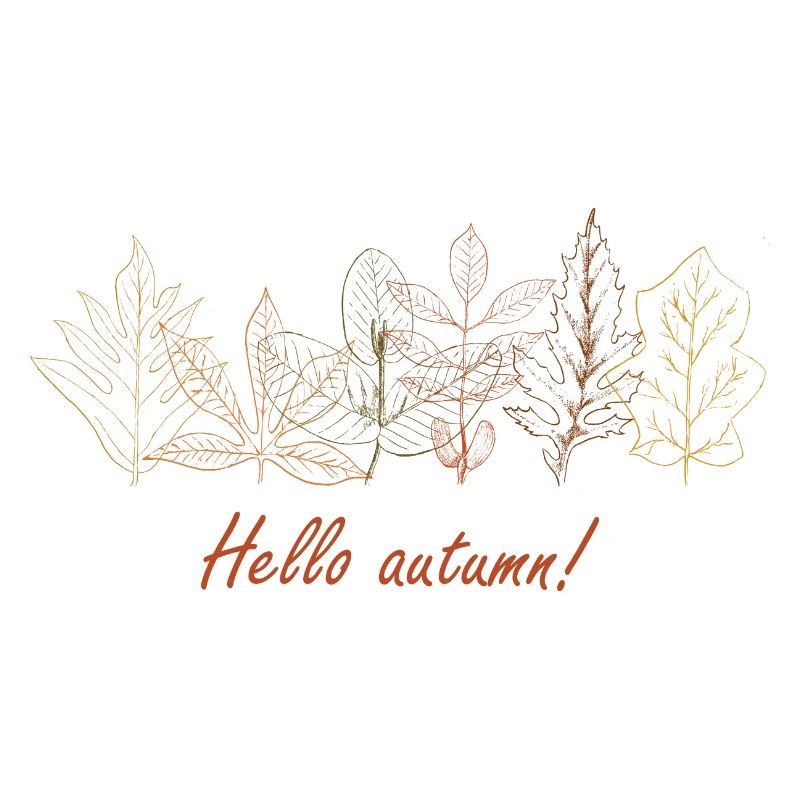 Laub Hello Autumn