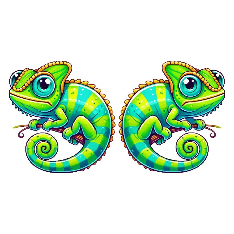 Bande dessinée caméléon