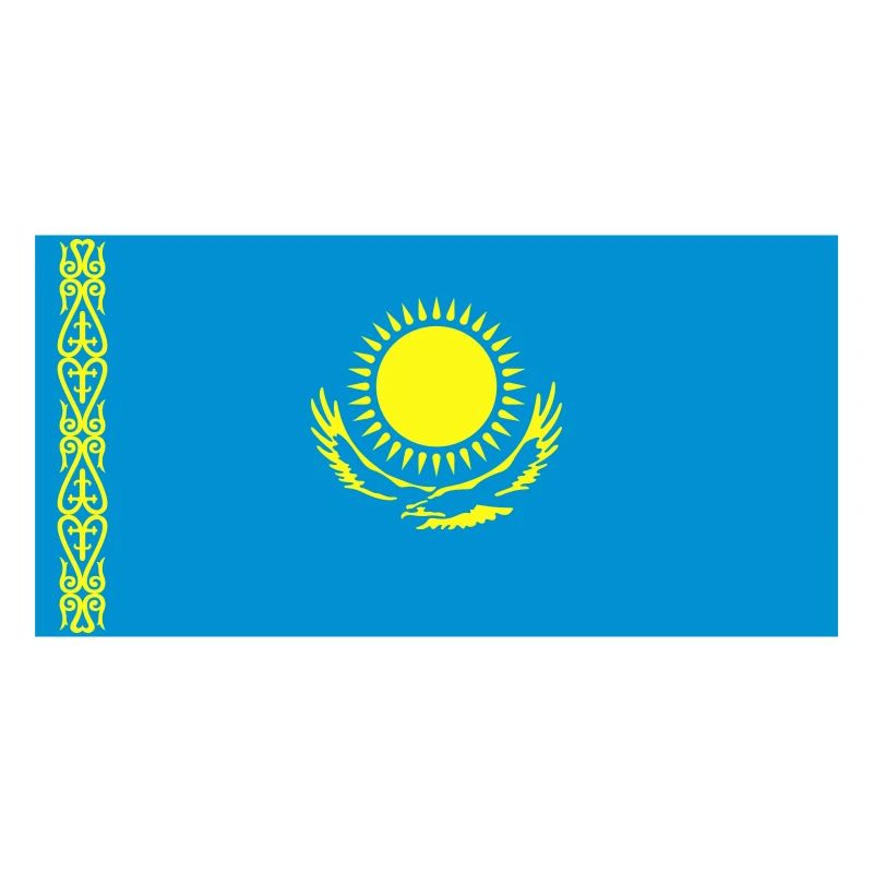 kazakstan flag