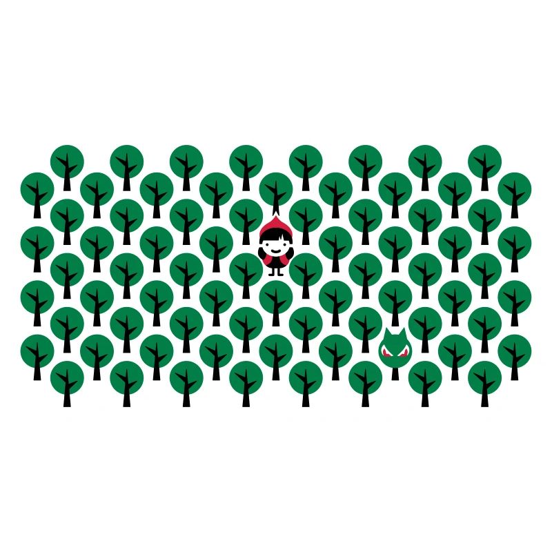 Fairytale - Rotkaeppchen - Märchen - Wolf - Quer