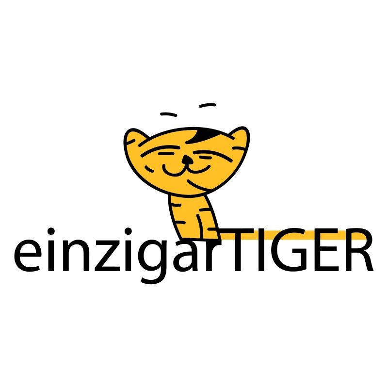 einzigartiger Tiger