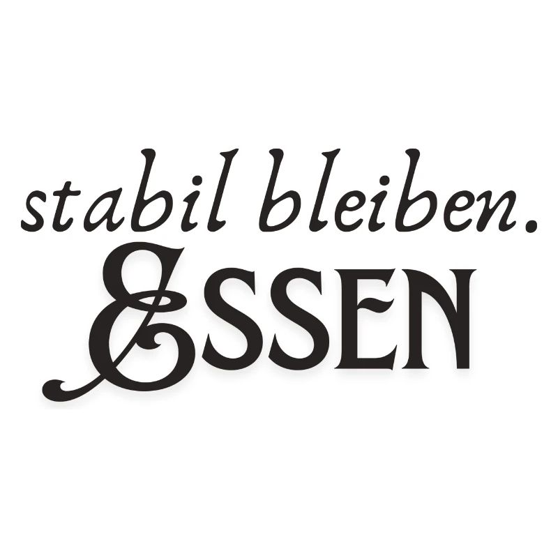 Stabil bleiben Essen