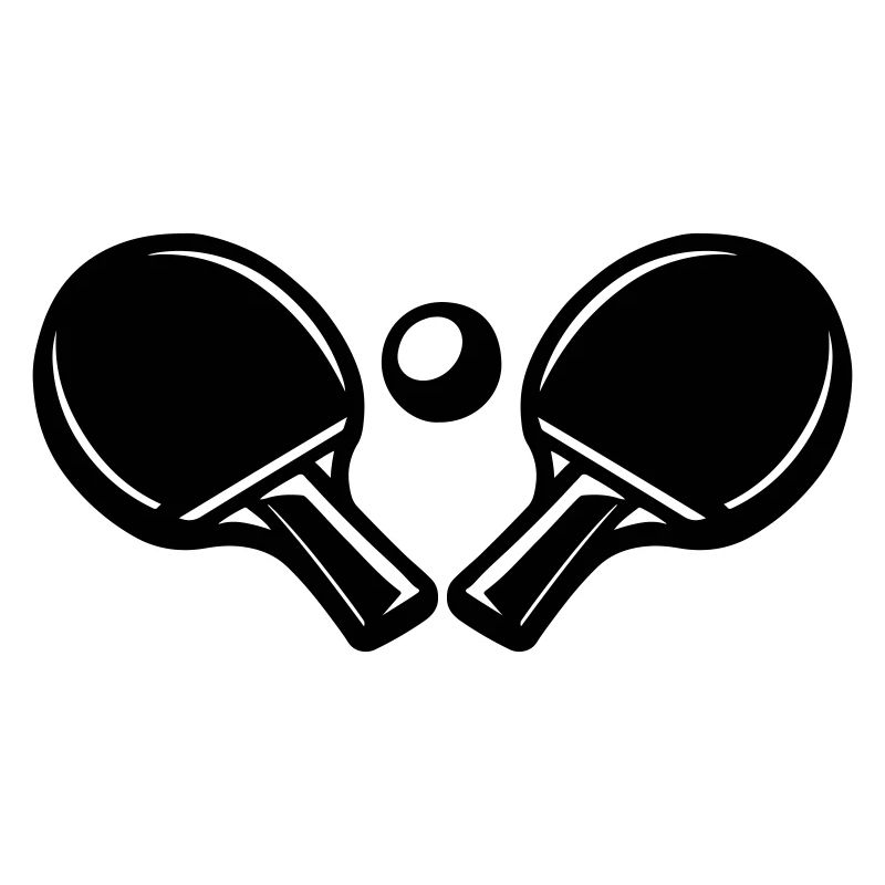 Tischtennisschläger Symbol