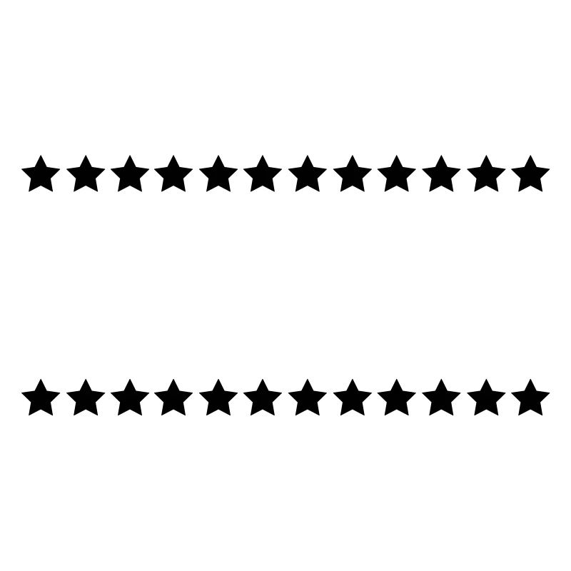 Stars / / 24 / / Star rows / / rows / / chains / /