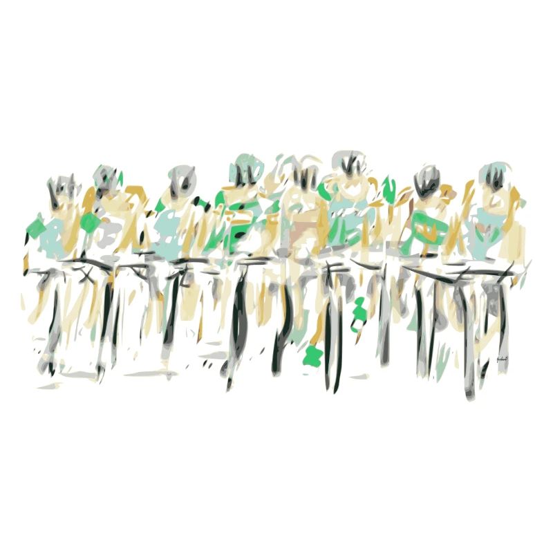 Radfahrer Peloton