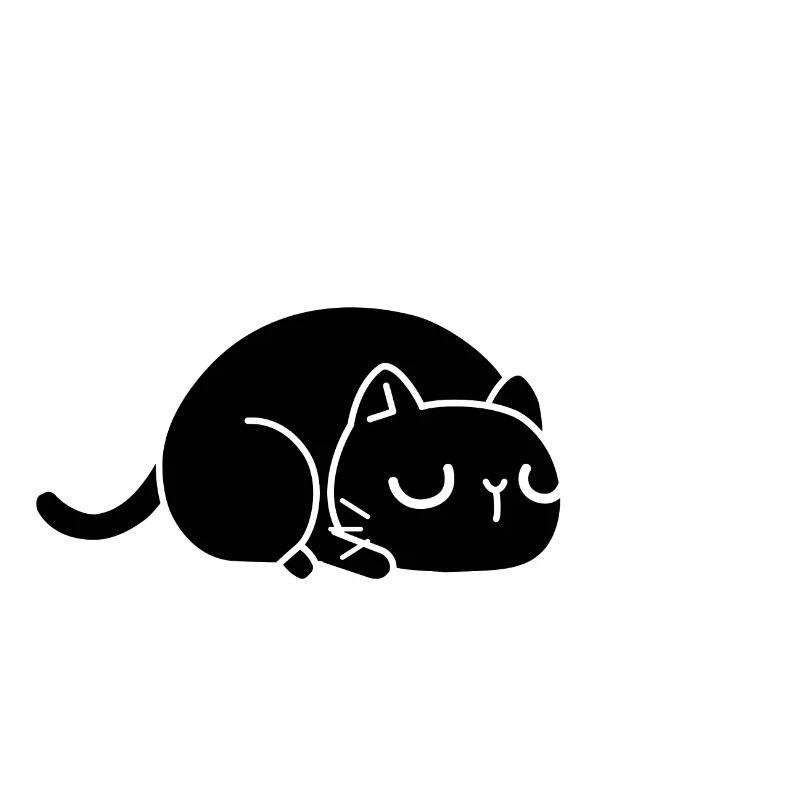 müde Katze