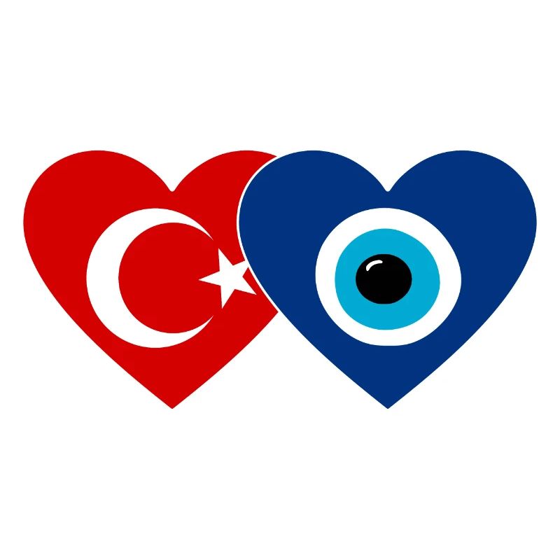 Türkei Nazarperle Herz