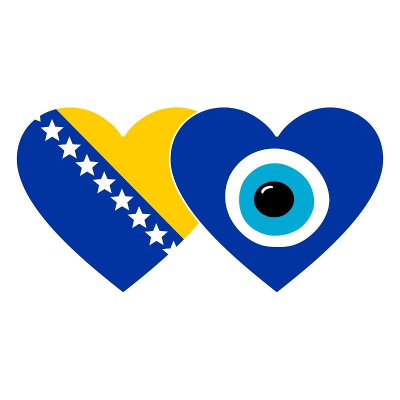 Bosnien Nazarperle Flagge