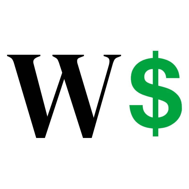 Buchstabe w Dollar