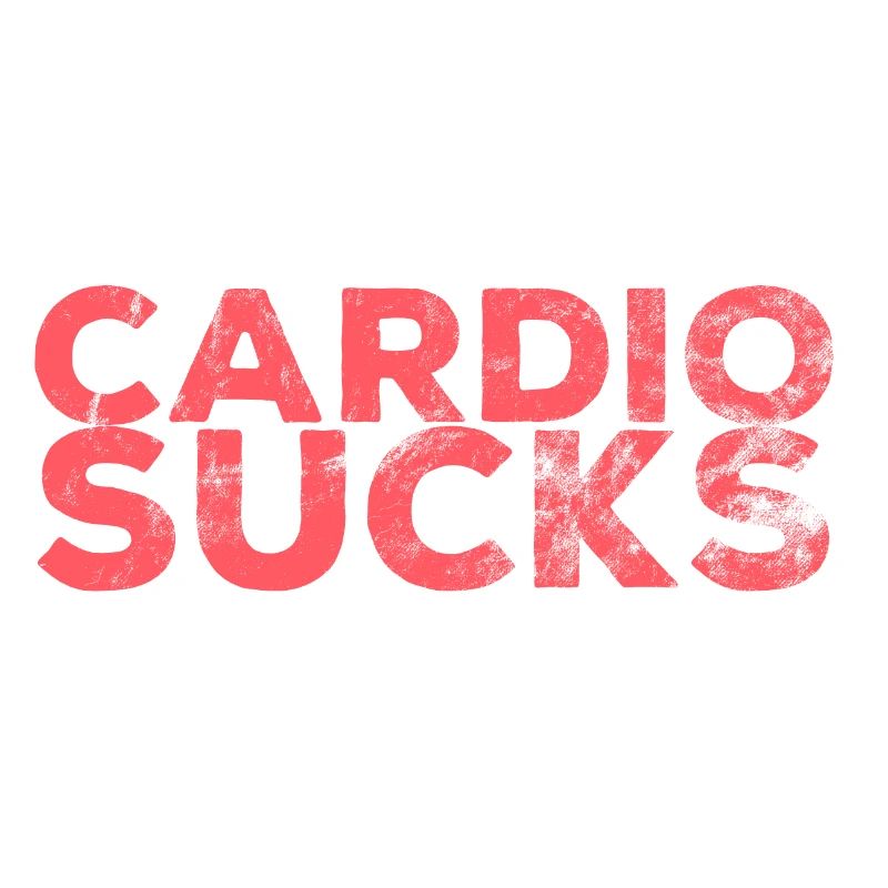 Geschenkidee Cardio Sucks