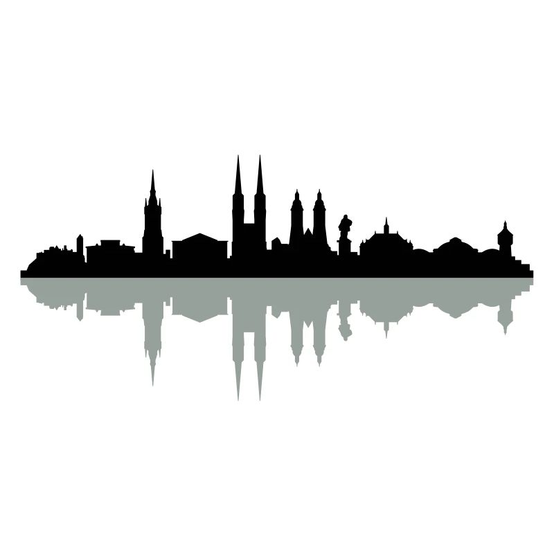Skyline Halle Schatten