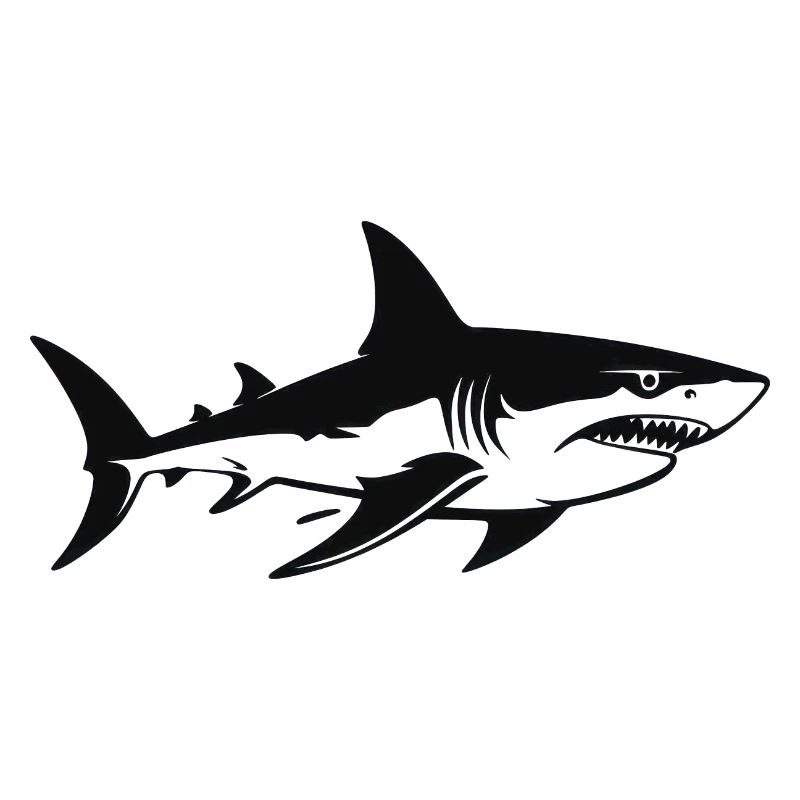 Hai Shark Silhouette