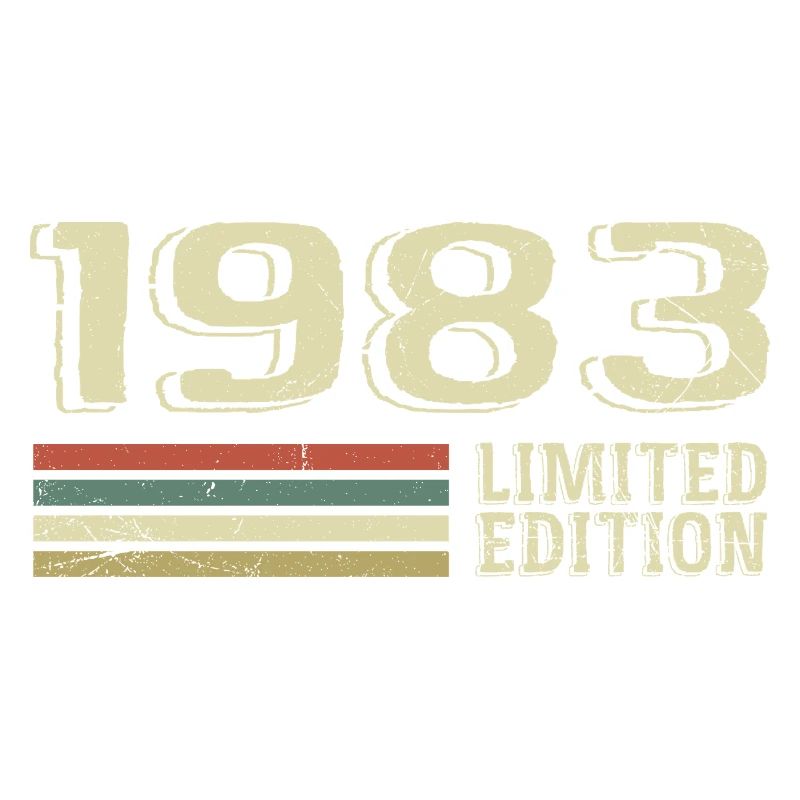 Nées en 1983 anniversaire 1983 Vintage 1983