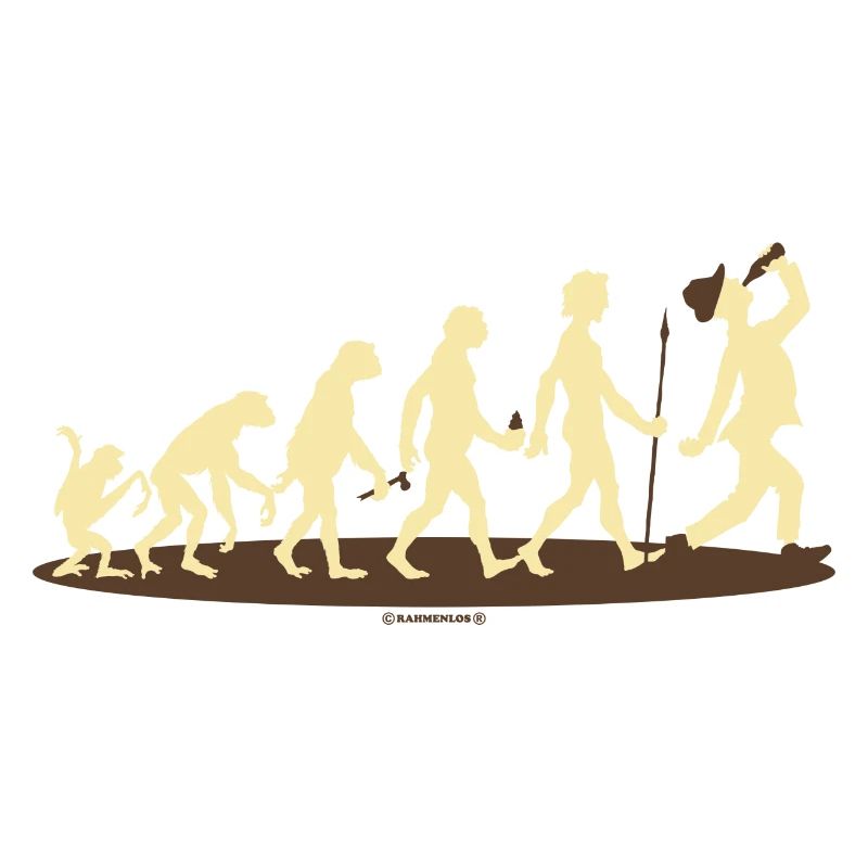 FUN - Evolution Bayer Bier - Geschenk - Bestseller