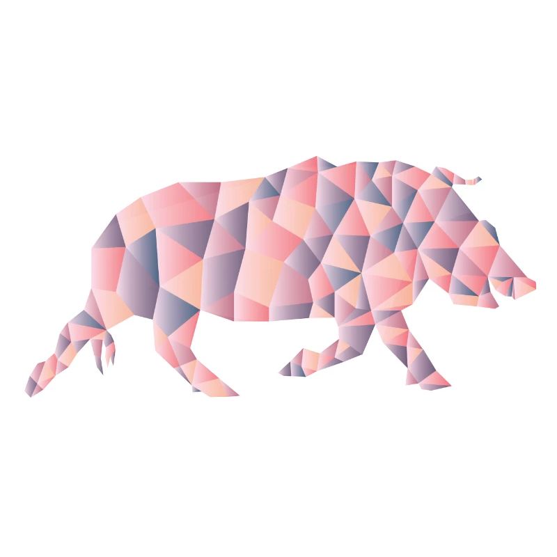 Ochse Stier Muster Gemustert Geschenkidee