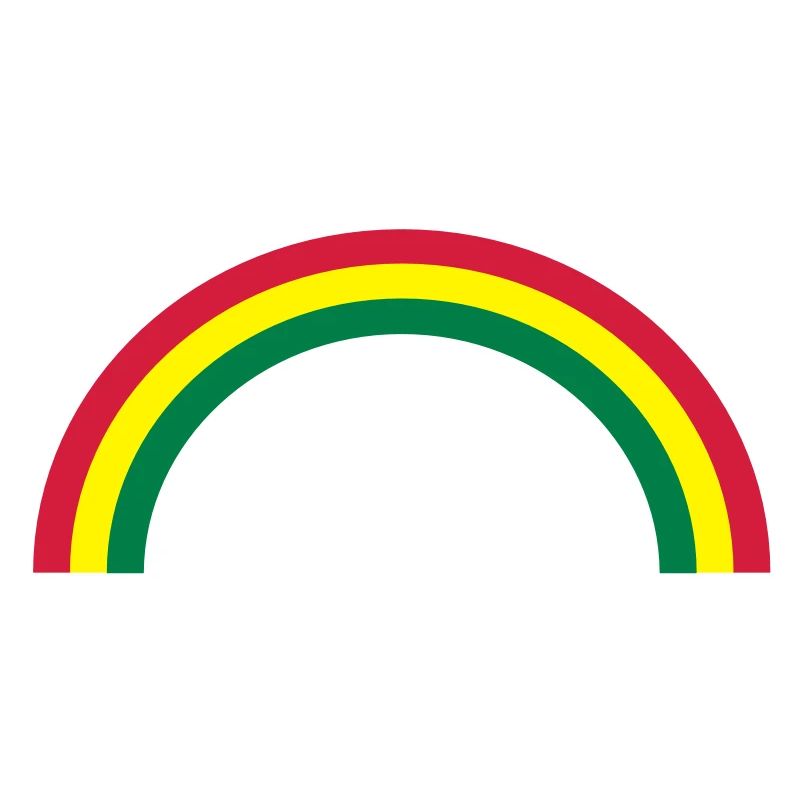 Regenbogen, Rainbow, 3farbig