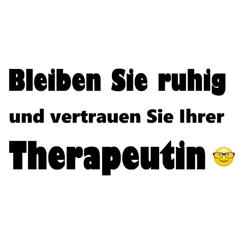 Therapeutin mit Durchblick