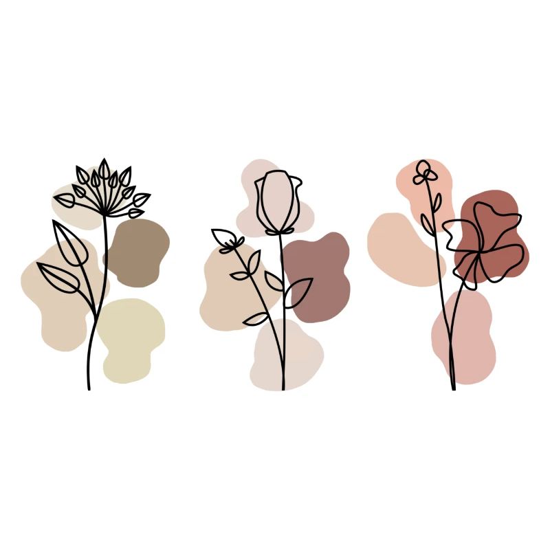 Schwarze Blüten