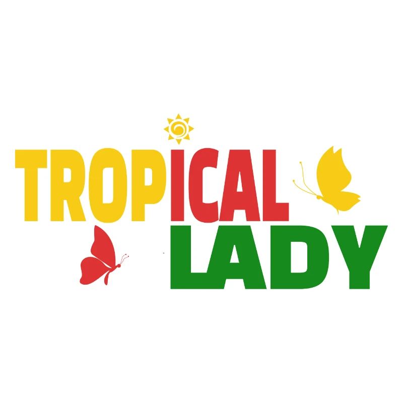 Tropische Dame