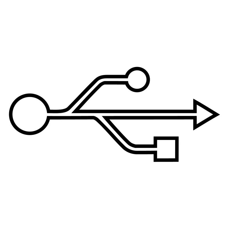 USB outline