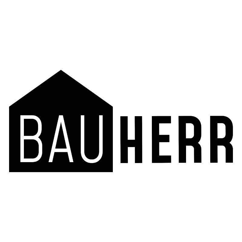 Bauherr mit Haus