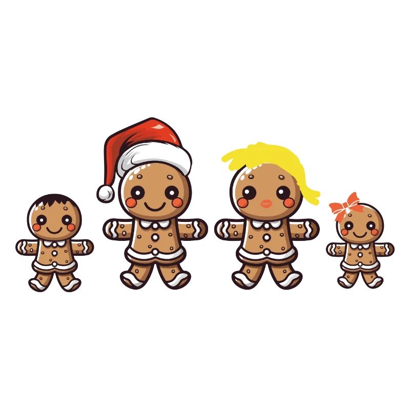 Gingerbread Family