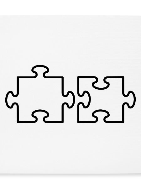 2 Puzzle Teile