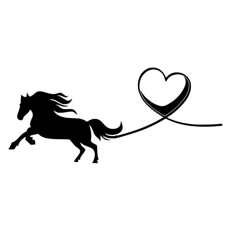 Pferd Herz Liebe