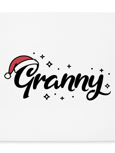 Weihnachtsmütze Granny Oma