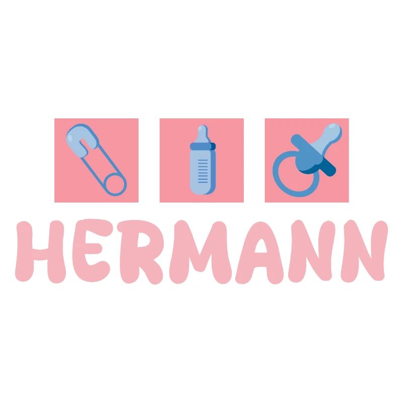 Hermann als Schnuller